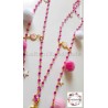 Collana PINK pomponcina