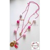 Collana PINK pomponcina